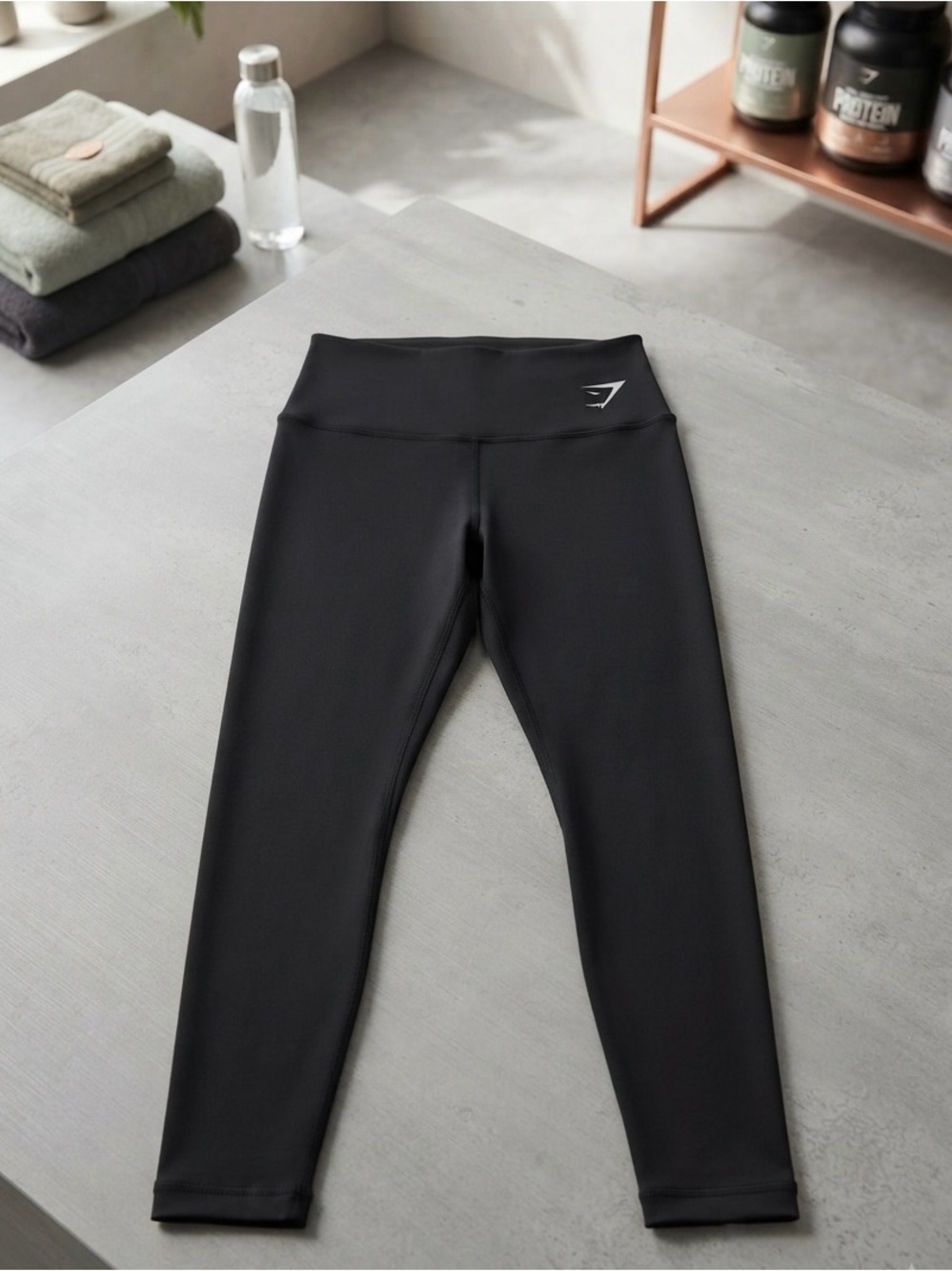 Gymshark Black High-Waist Performance Leggings